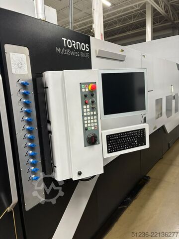 Turning automatic lathe TORNOS MultiSwiss 8x26