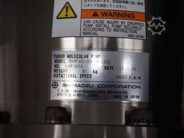 Turbomolekularpumpe Shimadzu TMP H3135LMC