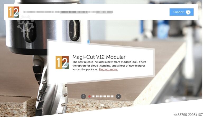 Machining center Magi-cut licence wood working V11 full licence