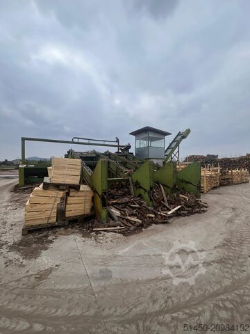 Entrindungsanlage für Stämme MBP MST