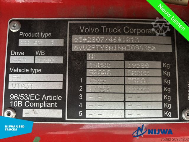 Standard-SZM Volvo FH 460 4x2 I-Save + PTO