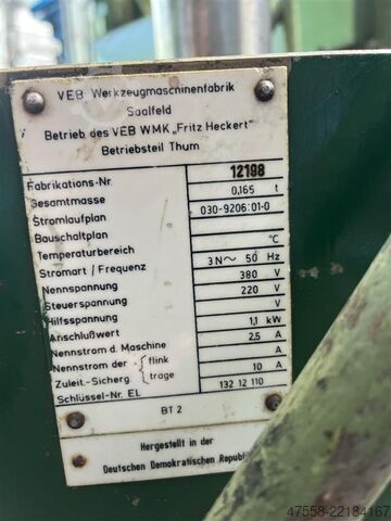 Tischbohrmaschine WMW HECKERT BT 216