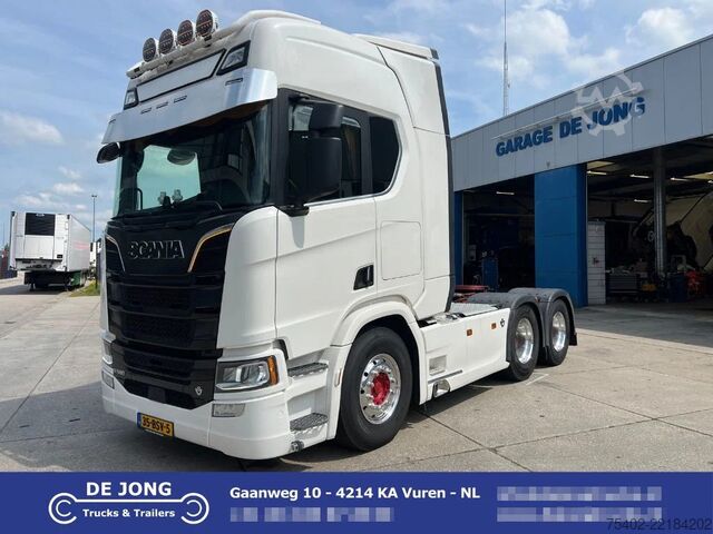 Standard-SZM Scania R580 V8 NGS / 6x2 Boogie Lift / Retarder / Full...