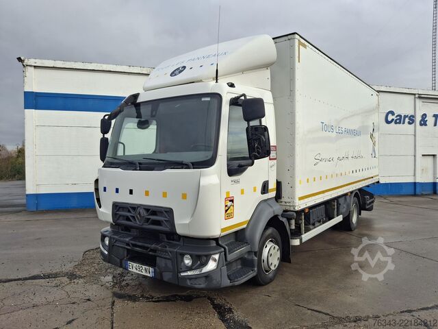 LKW mit Kofferaufbau RENAULT D12-210 - E6 - PROBLEME CHAUFFE MOTEUR