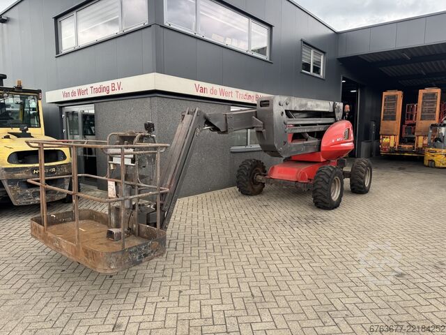 Manitou 180ATJ Gelenkarmarbeitsbühne / Arbeitsbühne 18,18 m Arbeitshöhe 4x4x4 2008 Diesel MANITOU 180ATJ Knikarm hoogwerker / Arbeitsbuhne 18.18M werkhoogte  4x4x4 2008 Diesel