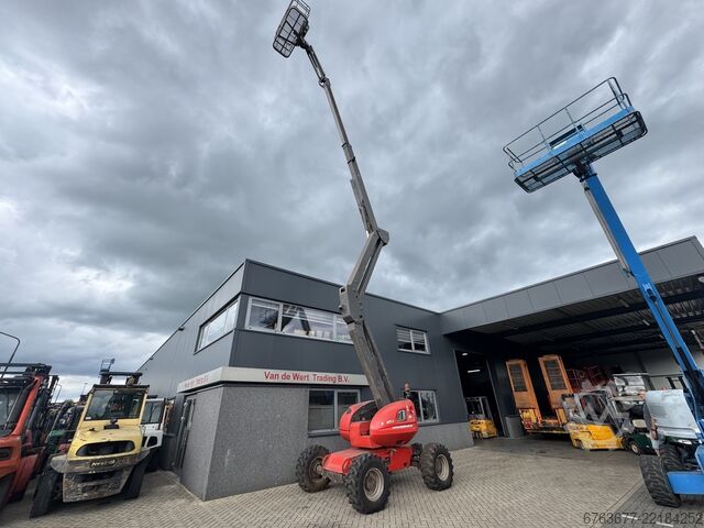 Manitou 180ATJ Gelenkarmarbeitsbühne / Arbeitsbühne 18,18 m Arbeitshöhe 4x4x4 2008 Diesel MANITOU 180ATJ Knikarm hoogwerker / Arbeitsbuhne 18.18M werkhoogte  4x4x4 2008 Diesel