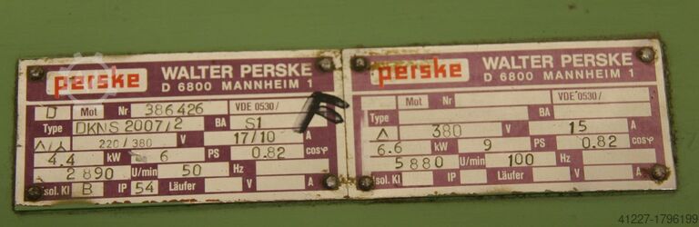 Fräsmotor für Kantenbearbeitungsmaschinen Perske DKNS2007/2