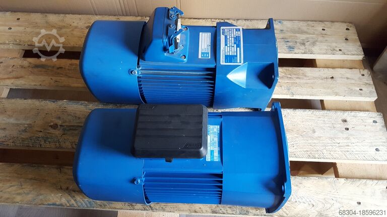 ABUS hoist motors / travel motors / gearboxes ABUS Fahrmotoren / Getriebe / Unterflaschen