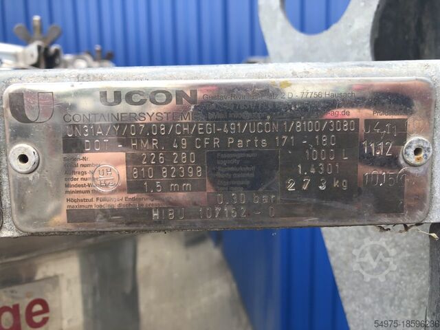 Stainless steel container / tank Ucon 