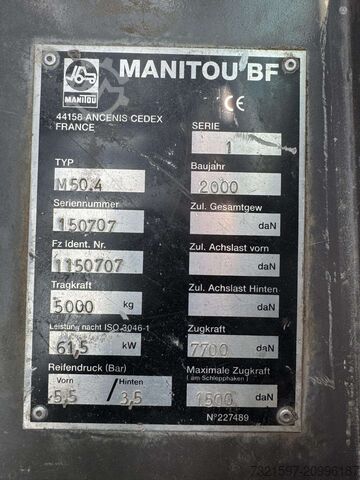 Off-road forklift Manitou M50-4