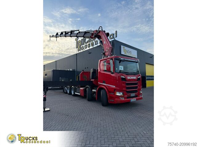 Crane truck Scania R 500 + FASSI 110 TON 8x HYDRO + 10x4 + EURO 6