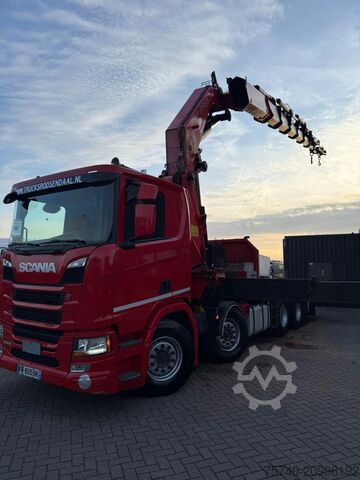 Crane truck Scania R 500 + FASSI 110 TON 8x HYDRO + 10x4 + EURO 6