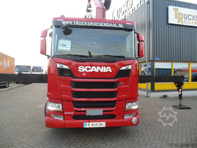 Crane truck Scania R 500 + FASSI 110 TON 8x HYDRO + 10x4 + EURO 6