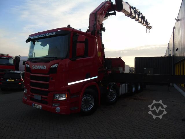Crane truck Scania R 500 + FASSI 110 TON 8x HYDRO + 10x4 + EURO 6