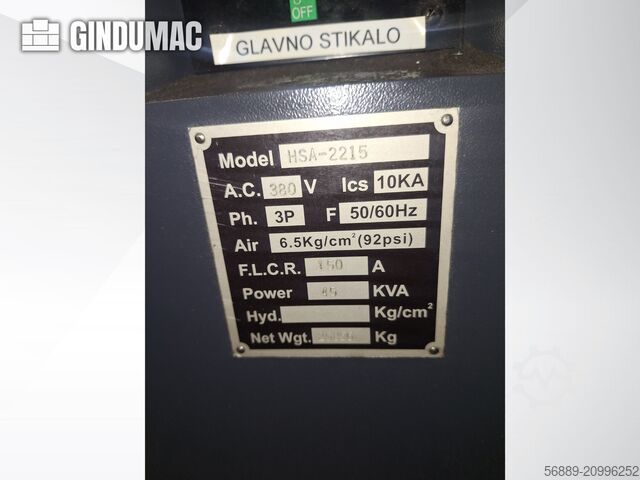 HARTFORD HSA 2215 HARTFORD HSA 2215