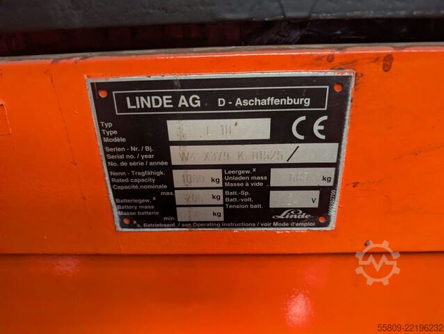 Hochhubwagen Linde L 10