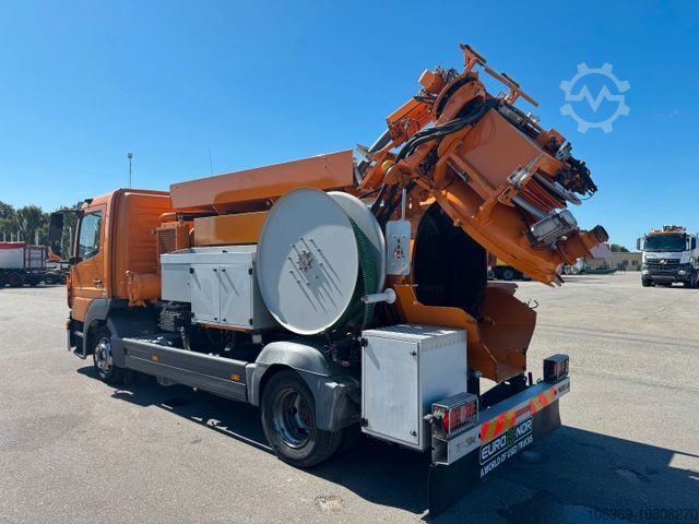Vacuum tank truck MERCEDES-BENZ Atego 1223 4x2 Euro 6 Hvidtved Cityflex 204