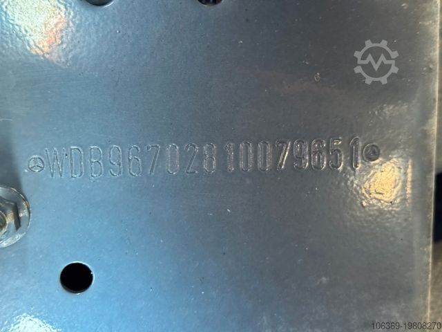 Vacuum tank truck MERCEDES-BENZ Atego 1223 4x2 Euro 6 Hvidtved Cityflex 204