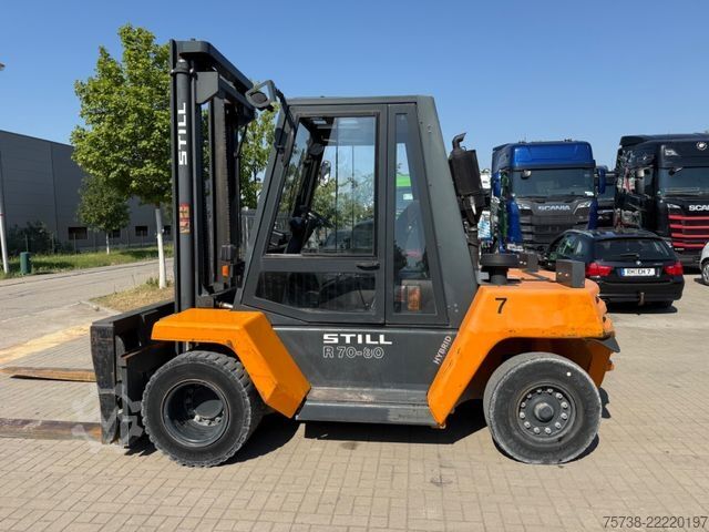 Front loader forklift STILL R70-80 Gabelstapler/hydraulischer Seitenschieber