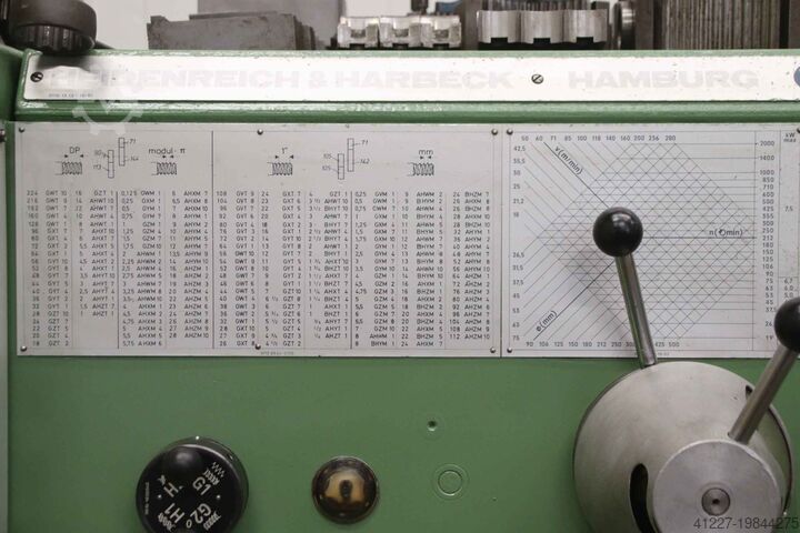 Lathe 500 x 1230 mm VDF Heidenreich & Harbeck 24RO