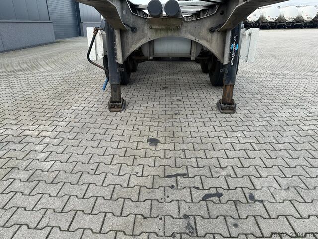 Container transportation Van Hool 20FT/3-axles / empty weight: 3.150kg / galvaniz...