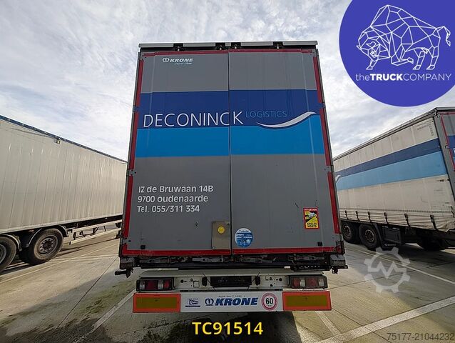 Sliding tarpaulins Krone curtainsider hardwood floor