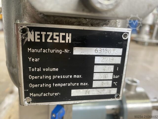 Gebrauchter Netzsch Max Shear Inline-Disperser Netzsch Max Shear 3
