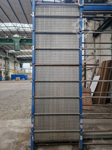 Sondex Plattenwärmetauscher aus Edelstahl, 360 m² Fläche. SONDEX SF229-IS