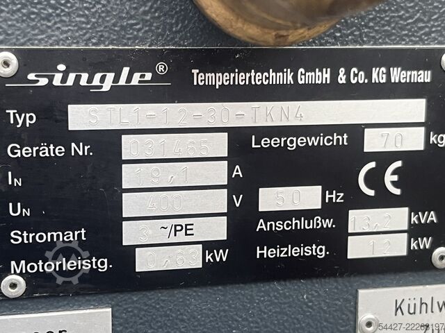 Temperature control units Single STL1 -12-30-TKN4