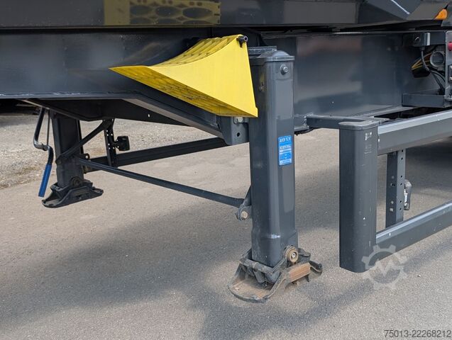 Kipper Auflieger STAS HardoX Stahl 74 m³, Liftachse, MIETEN?