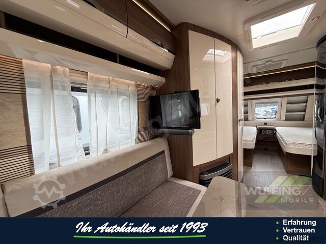 Wohnwagen HOBBY 495 UL Prestige Klima +Sat-Anlage +Solar +Mover
