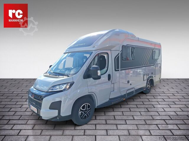 Teilintegriertes Wohnmobil BÜRSTNER Signature SFT 7.1 Markise, grau/gold