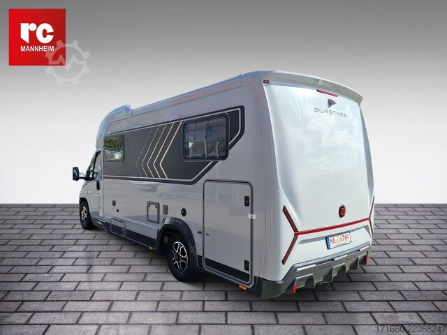 Teilintegriertes Wohnmobil BÜRSTNER Signature SFT 7.1 Markise, grau/gold
