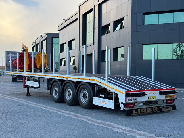 Flatbed semitrailer Lider Flatbed