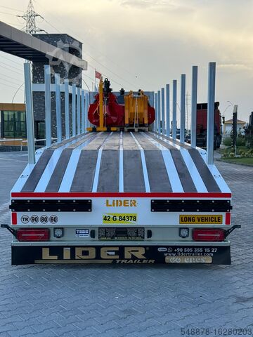 Flatbed semitrailer Lider Flatbed