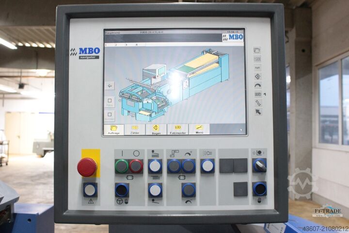 Falzmaschine / Combination Folding machine MBO K800.2 SKTL/4 AUT Navigator
