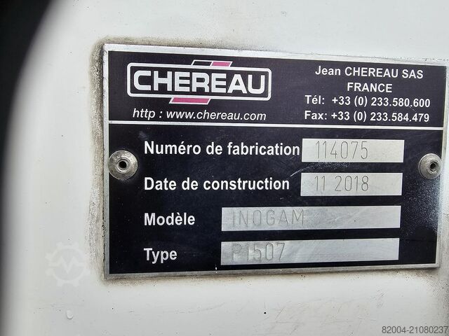 Refrigerated/freezer transport CHEREAU iNOGAM/TYPE 1507 | CARRIER VECTOR 1950| DE HOLL...