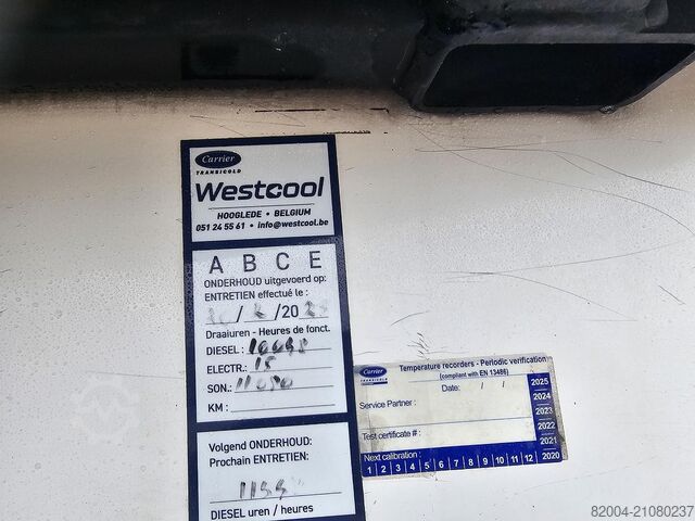 Refrigerated/freezer transport CHEREAU iNOGAM/TYPE 1507 | CARRIER VECTOR 1950| DE HOLL...