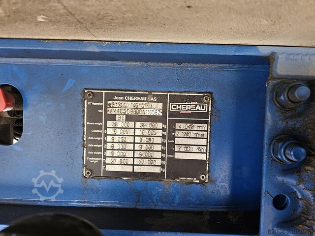 Refrigerated/freezer transport CHEREAU iNOGAM/TYPE 1507 | CARRIER VECTOR 1950| DE HOLL...