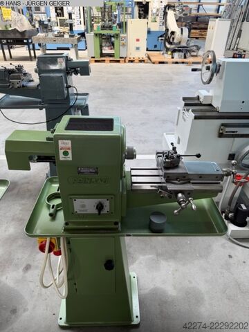 Drehmaschine-konventionell-elektronisch Scherer Feinbau PM 1-FZ