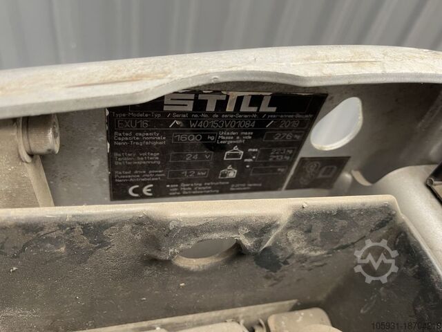 Electric Pallet Truck Still EXU16