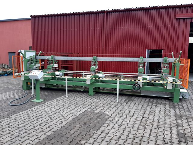 Cross-cut-saw with continuous feed MS-Maschinenbau MAS-6-5-4