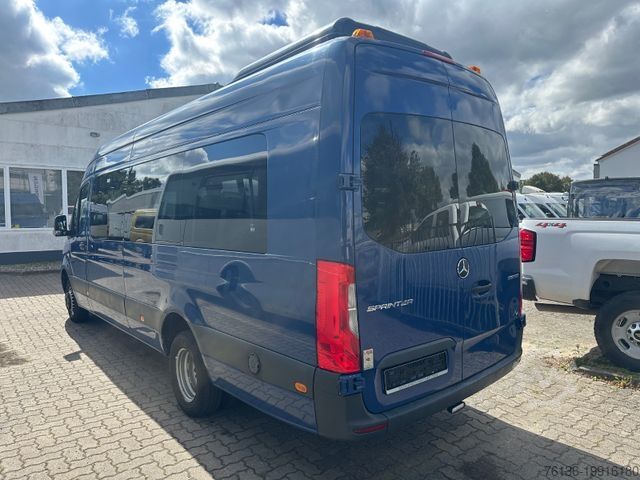City bus MERCEDES-BENZ Sprinter Niederflur 17+6 Automatik Klima