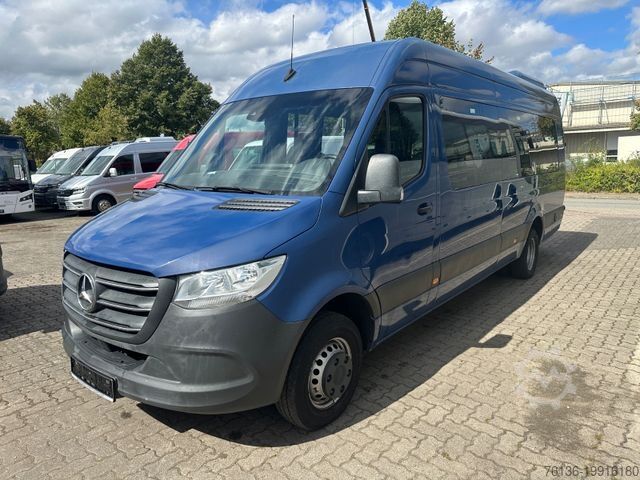 City bus MERCEDES-BENZ Sprinter Niederflur 17+6 Automatik Klima
