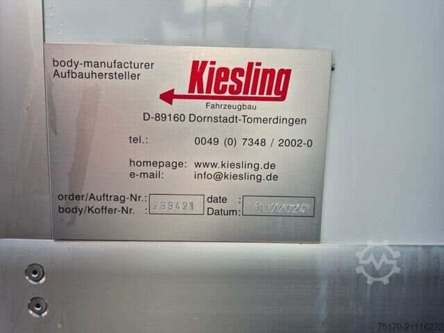 Kühl-/Tiefkühltransport Iveco Eurocargo ML160E28 ThermoKing R1200R LBW Tür AHK