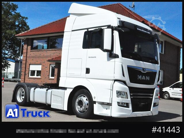 Volumen SZM MAN TGX 18.470 XLX Intarder, Navi, 2 Tanks,
