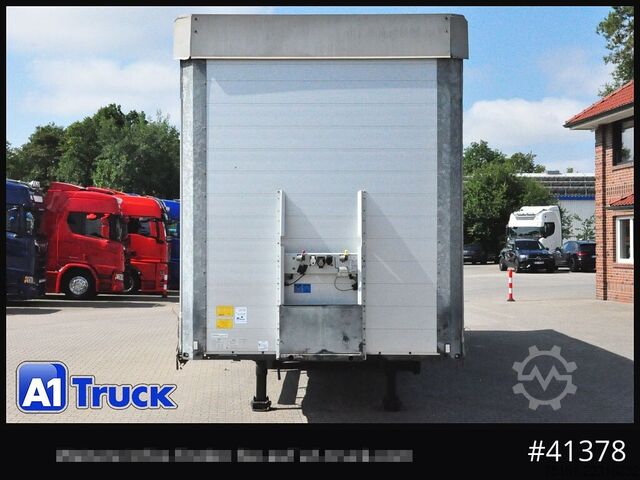 Open semitrailer with tarp SCHMITZ SCB  24, Mega, Speed Curtain, VDI 2700, neue Plane