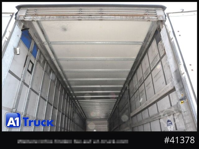 Open semitrailer with tarp SCHMITZ SCB  24, Mega, Speed Curtain, VDI 2700, neue Plane