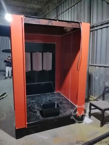 Powder Coating Booth + Spray Gun Set HAS KİM İNŞAAT VE MAKİNE KİMYEVİ MADDE Powder Coating Booth + Spray Gun