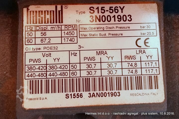 Refrigeration units in chamber +4°C TECNO REFRIGERATION S.R.L. 